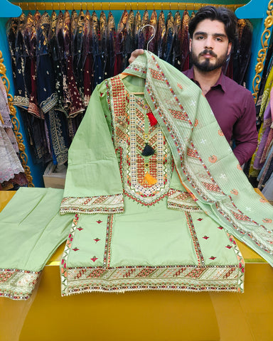 Maysaa - Embroidered - Premium Winter Cotton