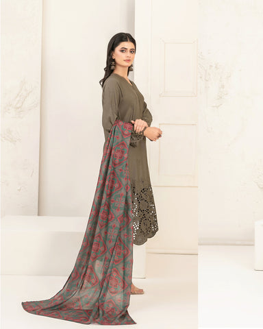 Designer Three Piece | Embroidered - Luxury Riyana | Premium Lawn