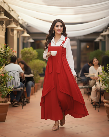 Designer Rompers with Shirt | LaDonna Fabric