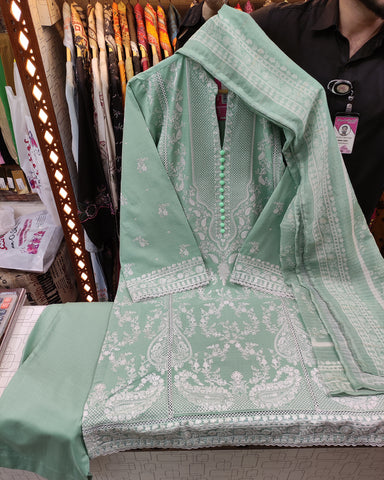 Three Piece Formals | Embroidered - Chanda - Eid Special | Premium Cotton Lawn