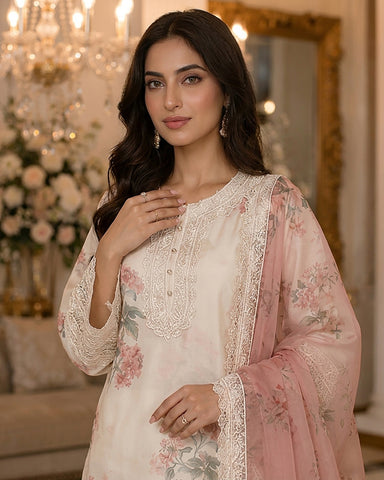 Flamingo - Formals - Organza with Silk