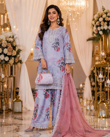 Flamingo - Formals - Organza with Silk