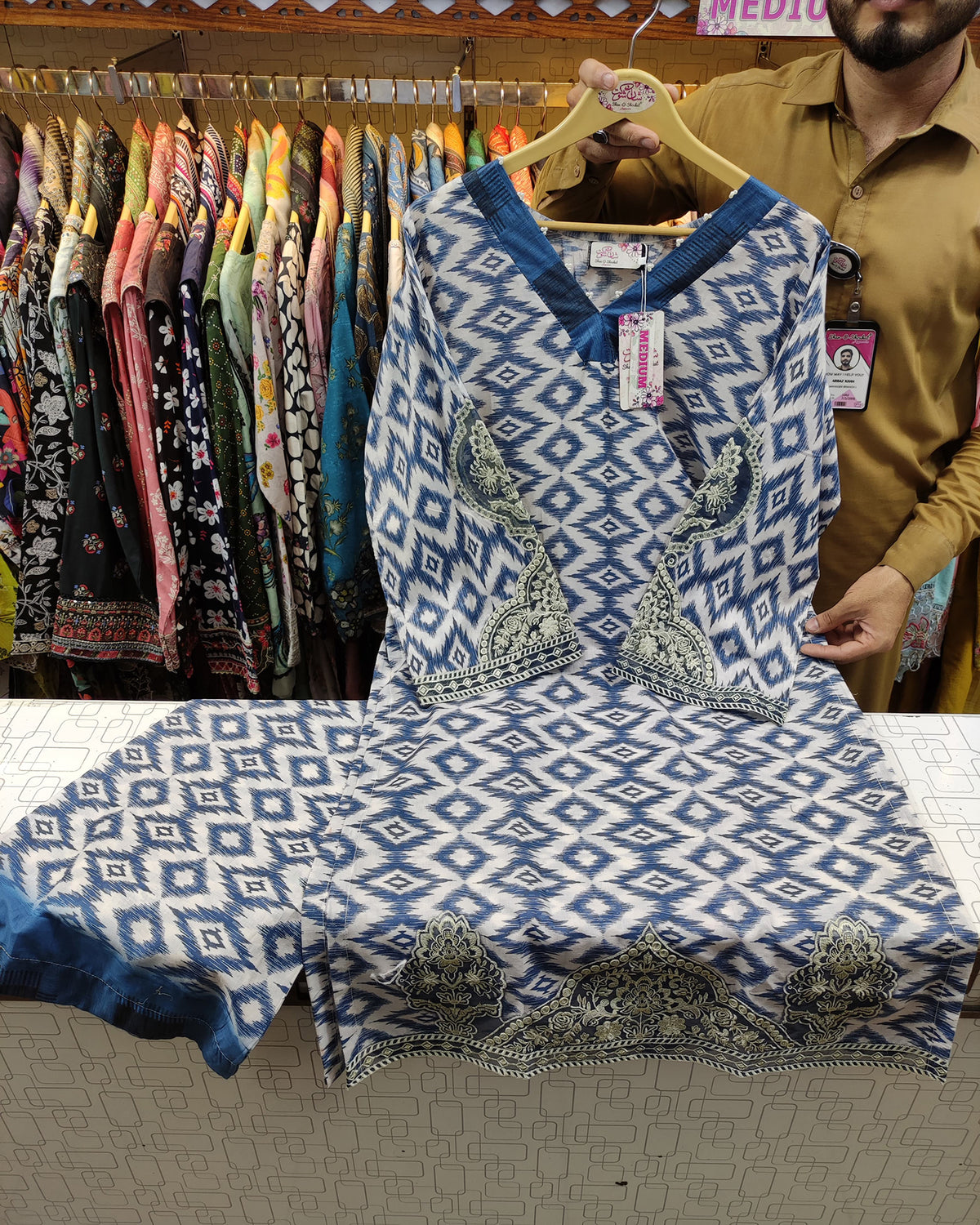 Designer Two Piece | Printed Co-Ords | Soft Lawn