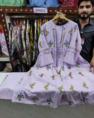 Designer Embroidered Gown/Inner | Summer Special | Premium Lawn