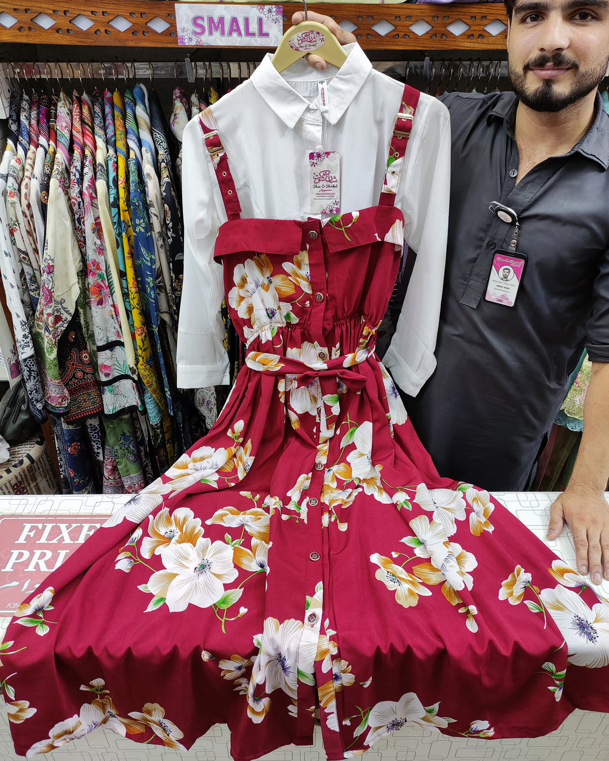 Designer Printed Rompers with Shirt | Georgette Fabric