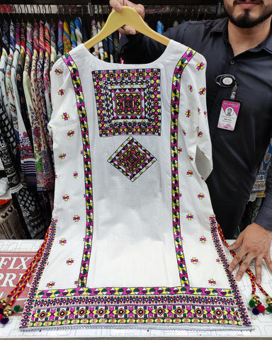 Designer Three Piece | Chilli Milli | Dobby Lawn