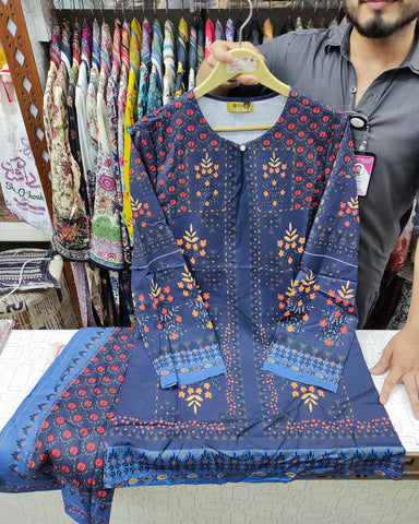 Western CoOrds Two Piece | Closed Chaak | Georgette