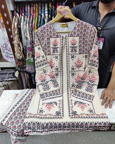 Western CoOrds Two Piece | Closed Chaak | Georgette