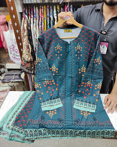 Western CoOrds Two Piece | Closed Chaak | Georgette