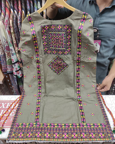 Designer Three Piece | Chilli Milli | Khaddar / Winter Cotton