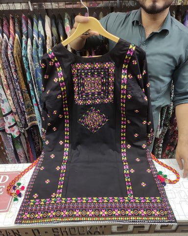 Designer Three Piece | Chilli Milli | Khaddar / Winter Cotton