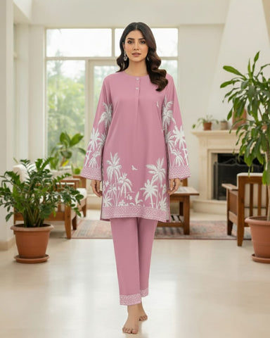 Western CoOrds Two Piece | Closed Chaak | Georgette