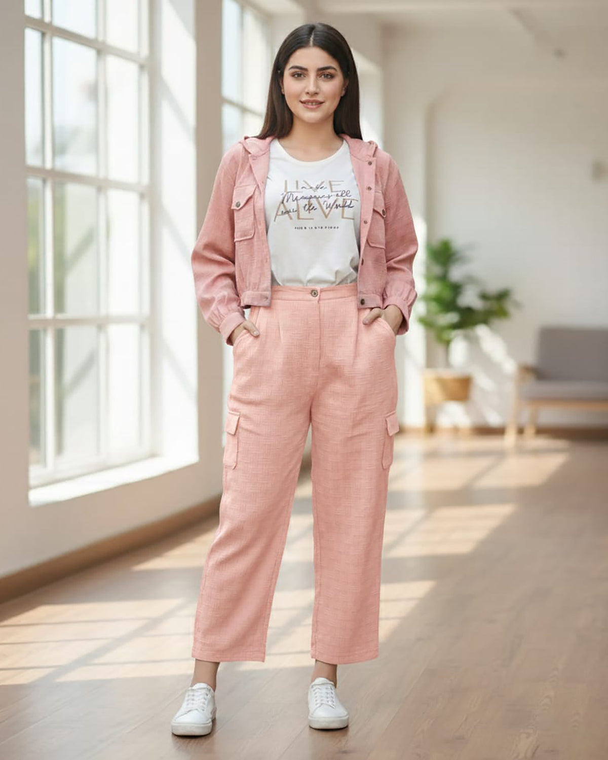 Western CoOrds Set | Designer "Hoodie" | Crinkled CY