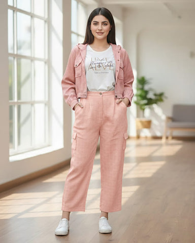 Western CoOrds Set | Designer "Hoodie" | Crinkled CY