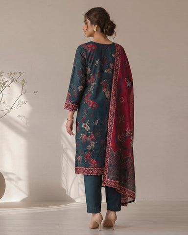 Zavia - Printed - Premium Khaddar