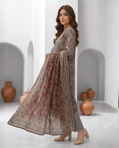 Zavia - Printed - Premium Khaddar