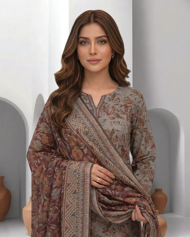 Zavia - Printed - Premium Khaddar