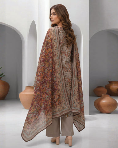 Zavia - Printed - Premium Khaddar