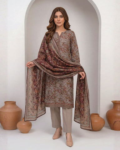 Zavia - Printed - Premium Khaddar