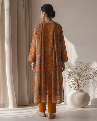 Zavia - Printed - Premium Khaddar