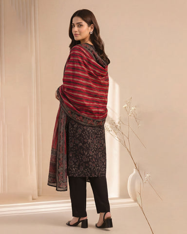 Zavia - Printed - Premium Khaddar