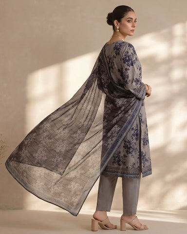 Zavia - Printed - Premium Khaddar