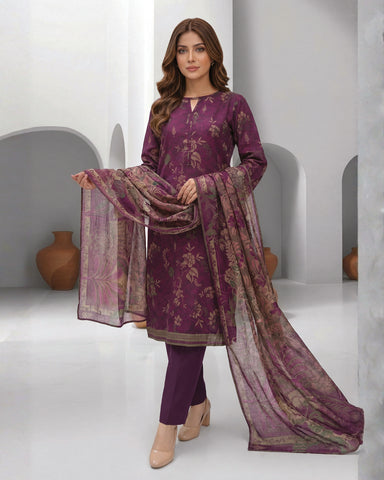 Zavia - Printed - Premium Khaddar