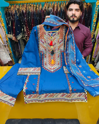 Maysaa - Embroidered - Premium Winter Cotton