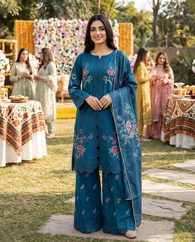 Mehrbano - Embroidered - Winter Cotton