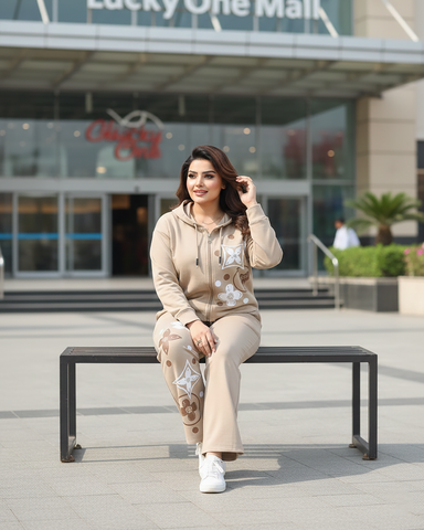 Western Wool Co-ord Set | Designer "Western" | Luxury Fleece