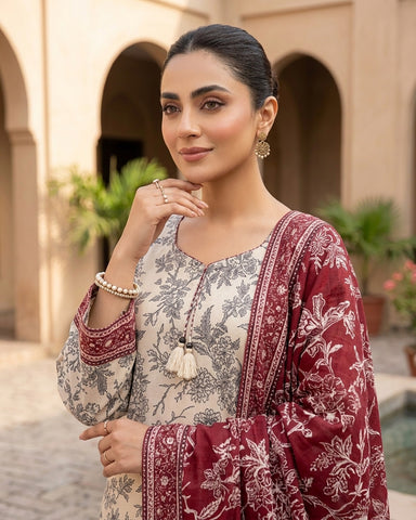 Khushrang - Printed - Premium Khaddar