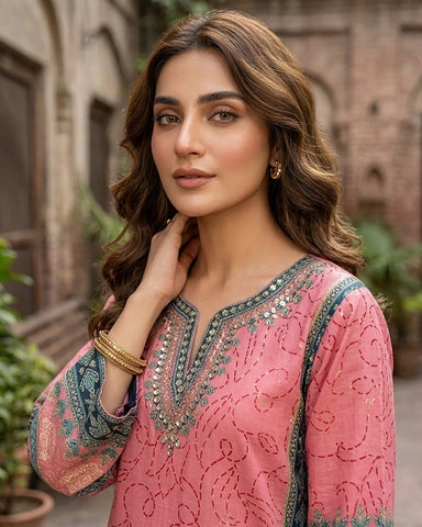 Rang E Saba - Printed - Premium Staple Linen