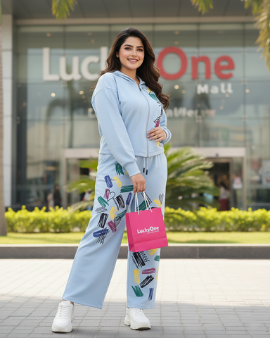 Western Wool Co-ord Set | Designer "Western" | Luxury Fleece