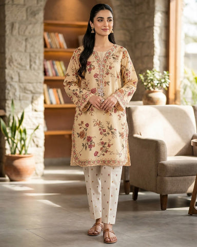 Rang E Saba - Printed - Premium Staple Linen