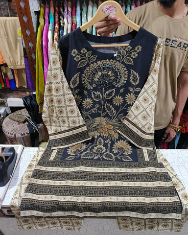 Rang E Saba - Printed - Premium Staple Linen