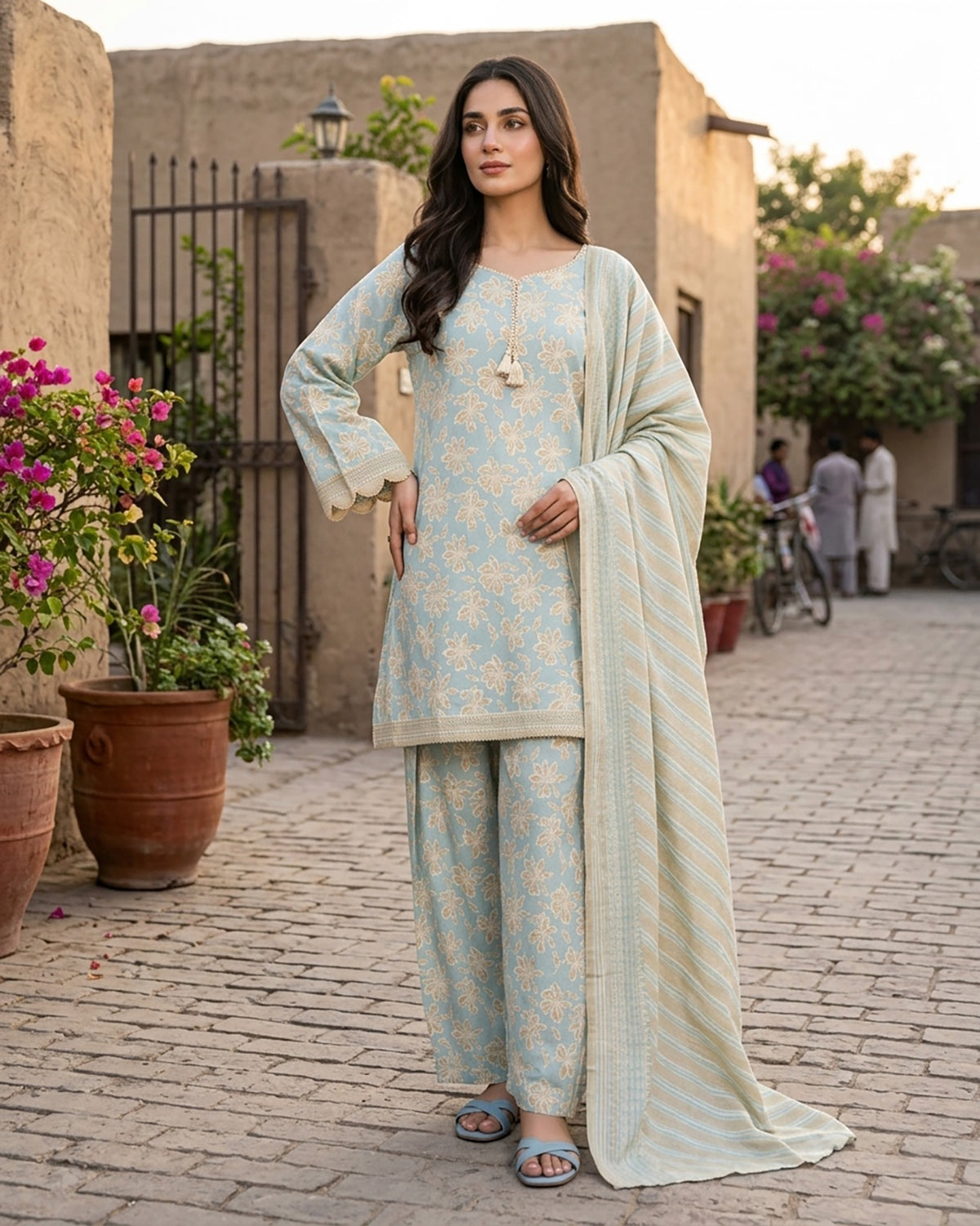 Khushrang - Printed - Premium Khaddar