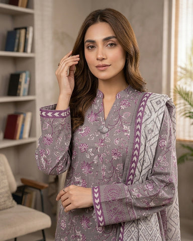 Khushrang - Printed - Premium Khaddar