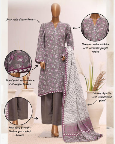 Khushrang - Printed - Premium Khaddar