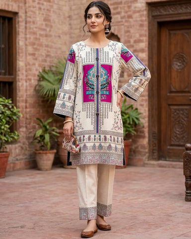Rang E Saba - Printed - Premium Staple Linen
