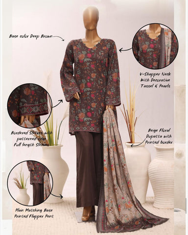 Khushrang - Printed - Premium Khaddar