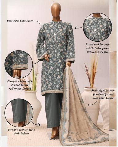 Khushrang - Printed - Premium Khaddar