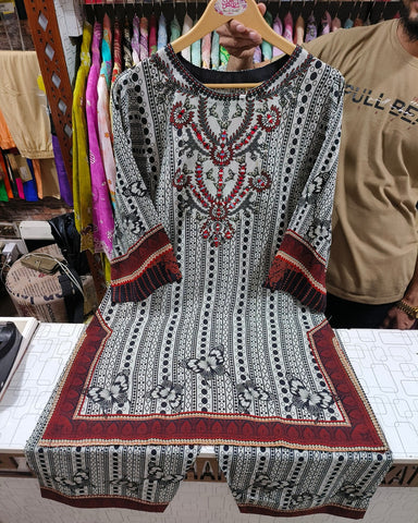 Rang E Saba - Printed - Premium Staple Linen