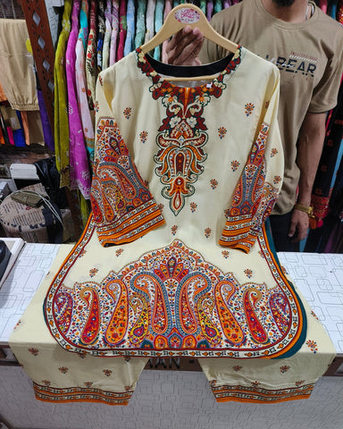 Rang E Saba - Printed - Premium Staple Linen