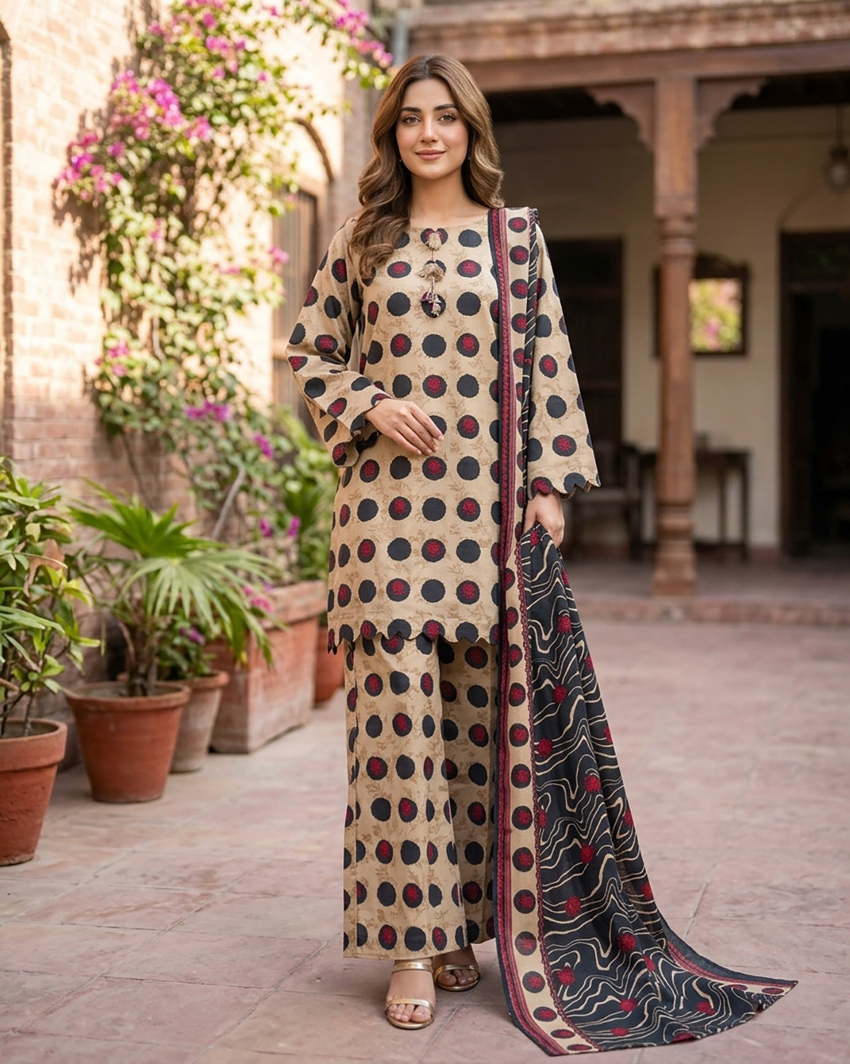 Khushrang - Printed - Premium Khaddar