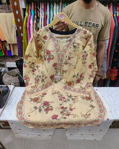 Rang E Saba - Printed - Premium Staple Linen