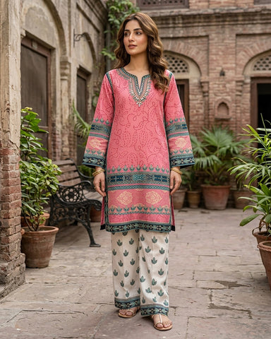 Rang E Saba - Printed - Premium Staple Linen