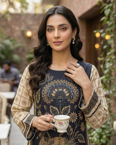 Rang E Saba - Printed - Premium Staple Linen