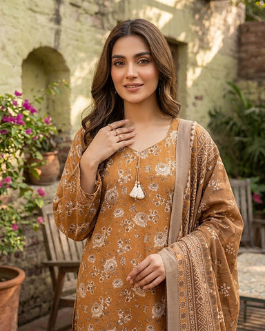 Khushrang - Printed - Premium Khaddar
