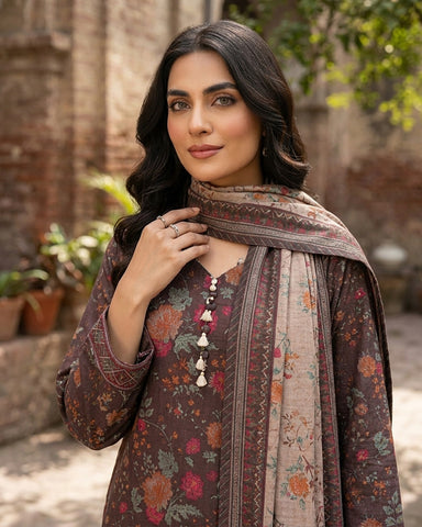 Khushrang - Printed - Premium Khaddar