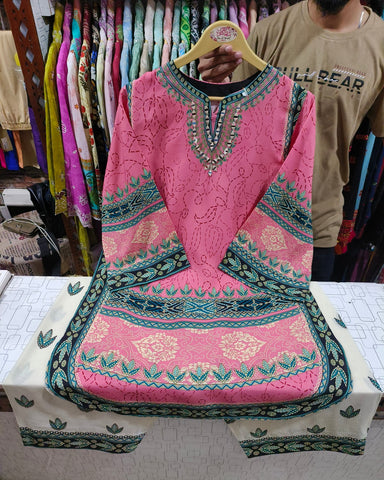 Rang E Saba - Printed - Premium Staple Linen
